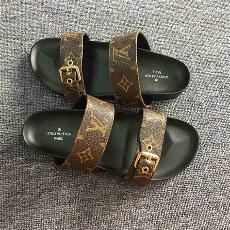 louis vuitton flat mule sandals.